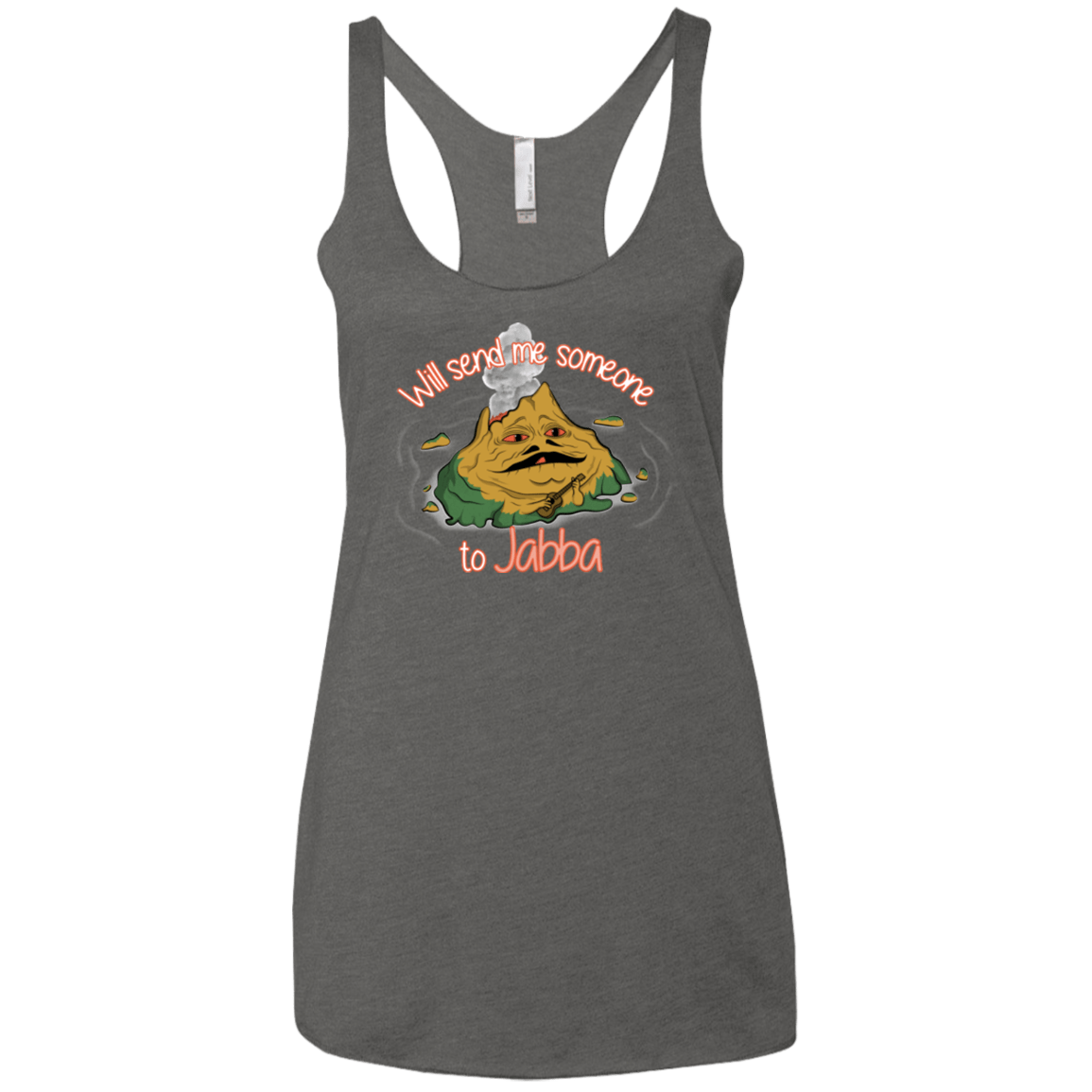 T-Shirts Premium Heather / X-Small Jabba Women's Triblend Racerback Tank
