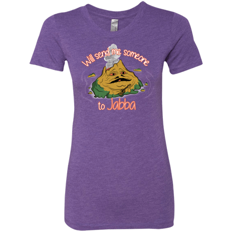 T-Shirts Purple Rush / S Jabba Women's Triblend T-Shirt