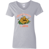 T-Shirts Sport Grey / S Jabba Women's V-Neck T-Shirt