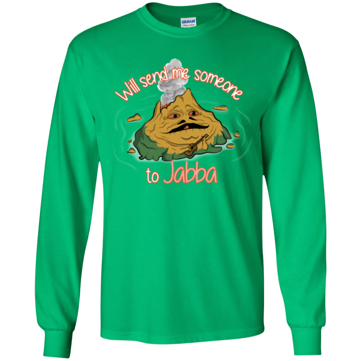 T-Shirts Irish Green / YS Jabba Youth Long Sleeve T-Shirt