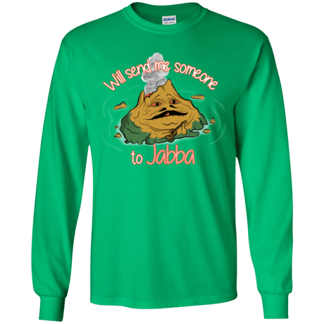 T-Shirts Irish Green / YS Jabba Youth Long Sleeve T-Shirt
