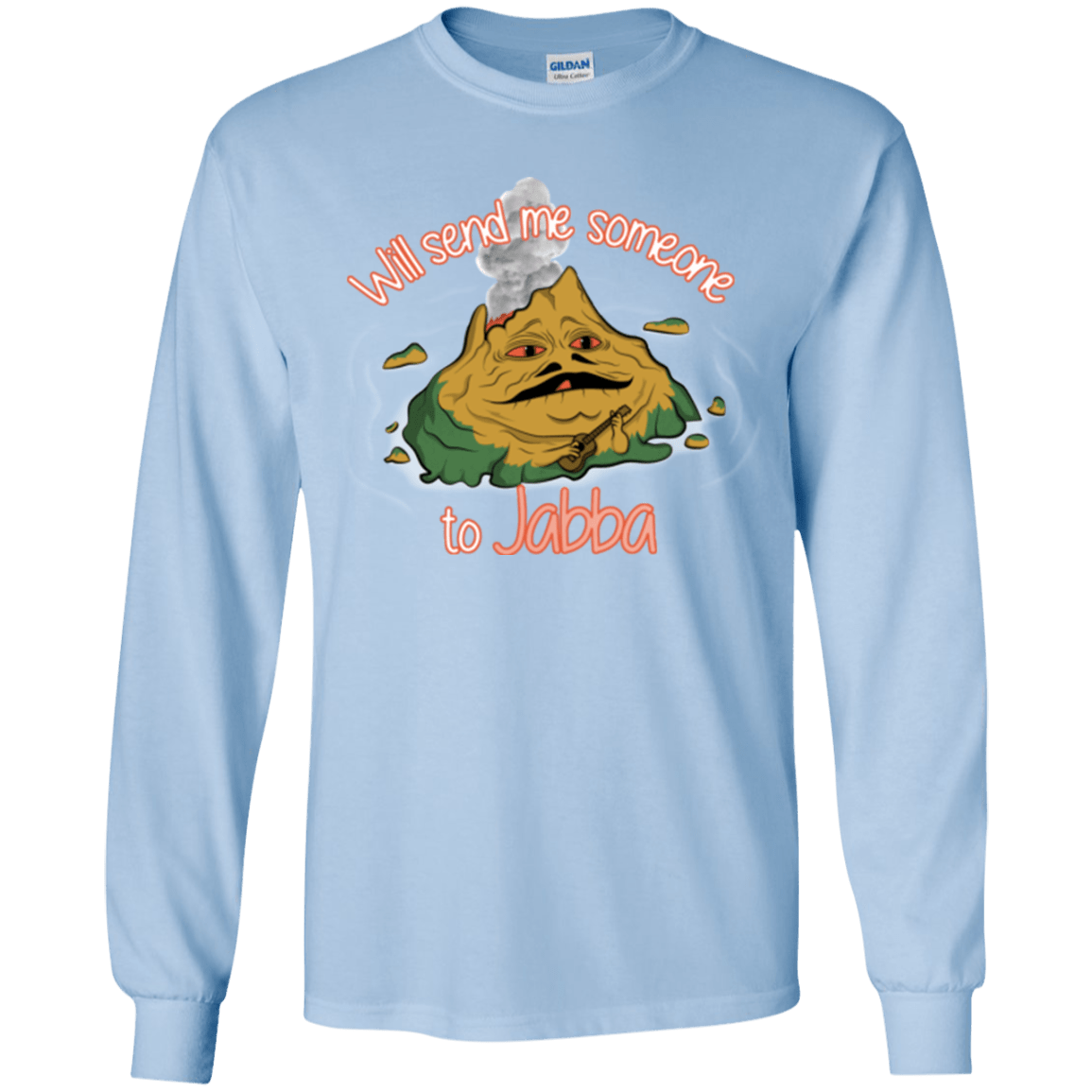 T-Shirts Light Blue / YS Jabba Youth Long Sleeve T-Shirt