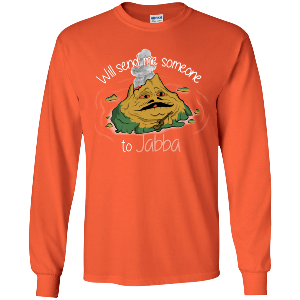 T-Shirts Orange / YS Jabba Youth Long Sleeve T-Shirt