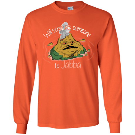 T-Shirts Orange / YS Jabba Youth Long Sleeve T-Shirt