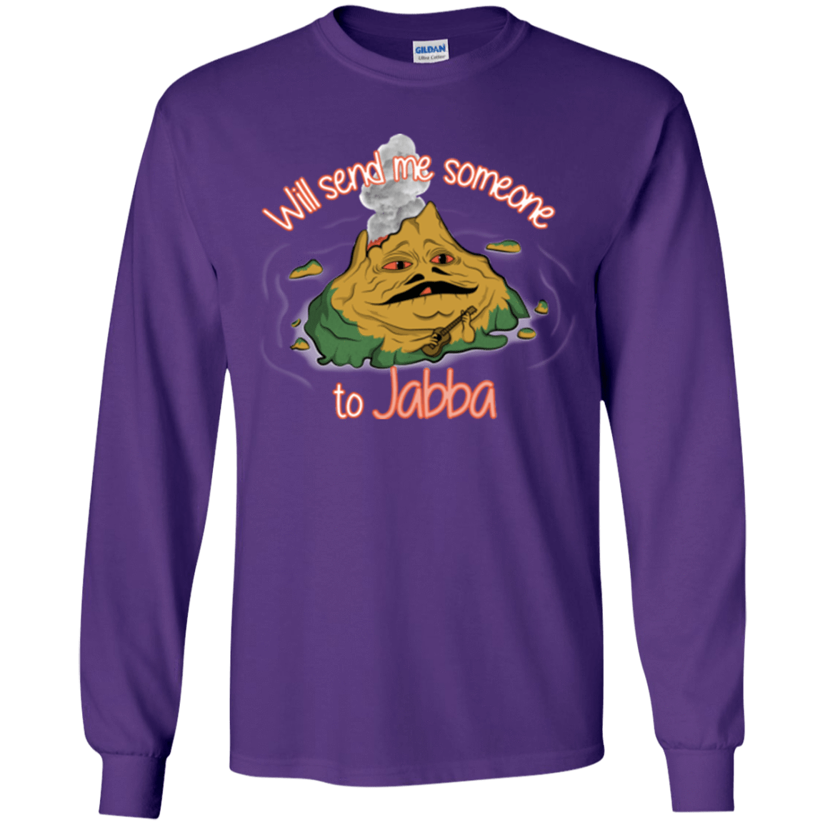 T-Shirts Purple / YS Jabba Youth Long Sleeve T-Shirt