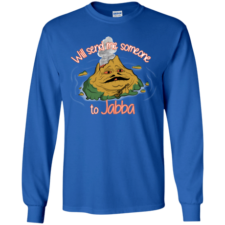 T-Shirts Royal / YS Jabba Youth Long Sleeve T-Shirt