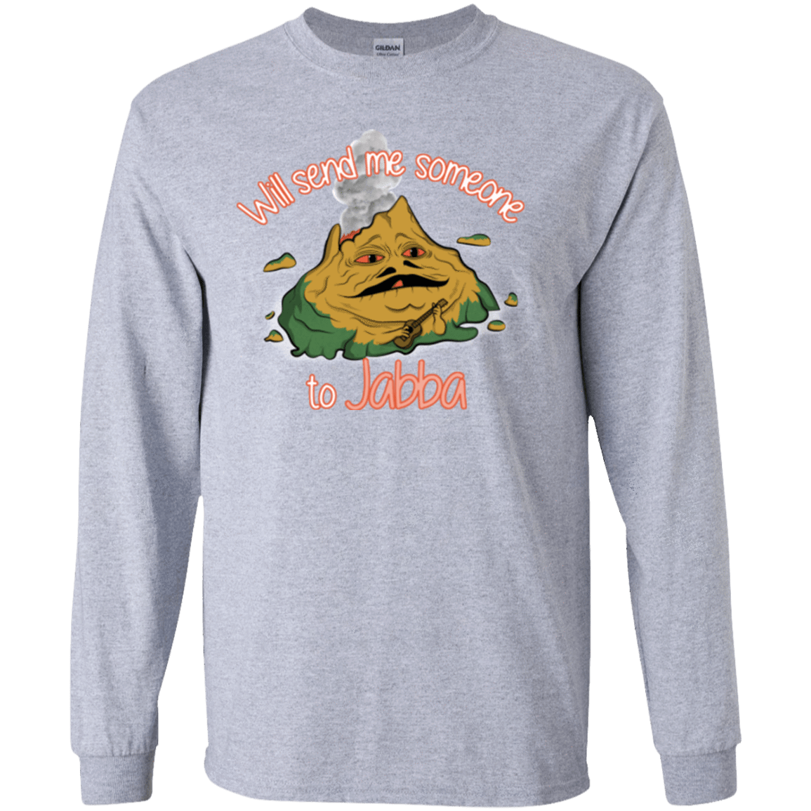 T-Shirts Sport Grey / YS Jabba Youth Long Sleeve T-Shirt