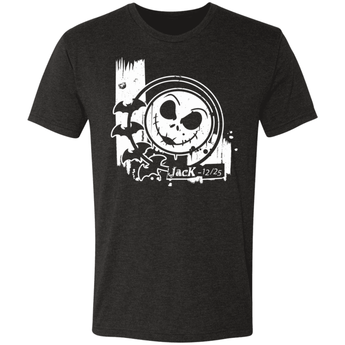 T-Shirts Vintage Black / S Jack 1225 Men's Triblend T-Shirt