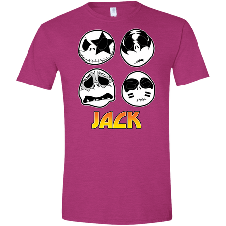 T-Shirts Antique Heliconia / S JACK Gave Rock and Roll to You Men's Semi-Fitted Softstyle