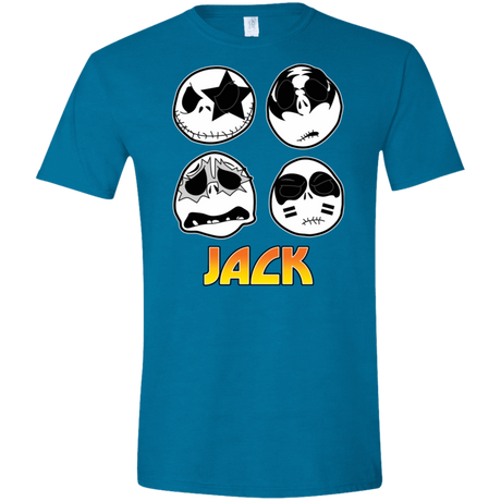 T-Shirts Antique Sapphire / S JACK Gave Rock and Roll to You Men's Semi-Fitted Softstyle