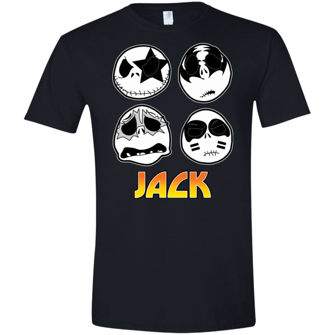 T-Shirts Black / X-Small JACK Gave Rock and Roll to You Men's Semi-Fitted Softstyle