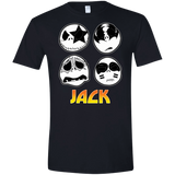 T-Shirts Black / X-Small JACK Gave Rock and Roll to You Men's Semi-Fitted Softstyle