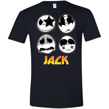 T-Shirts Black / X-Small JACK Gave Rock and Roll to You Men's Semi-Fitted Softstyle