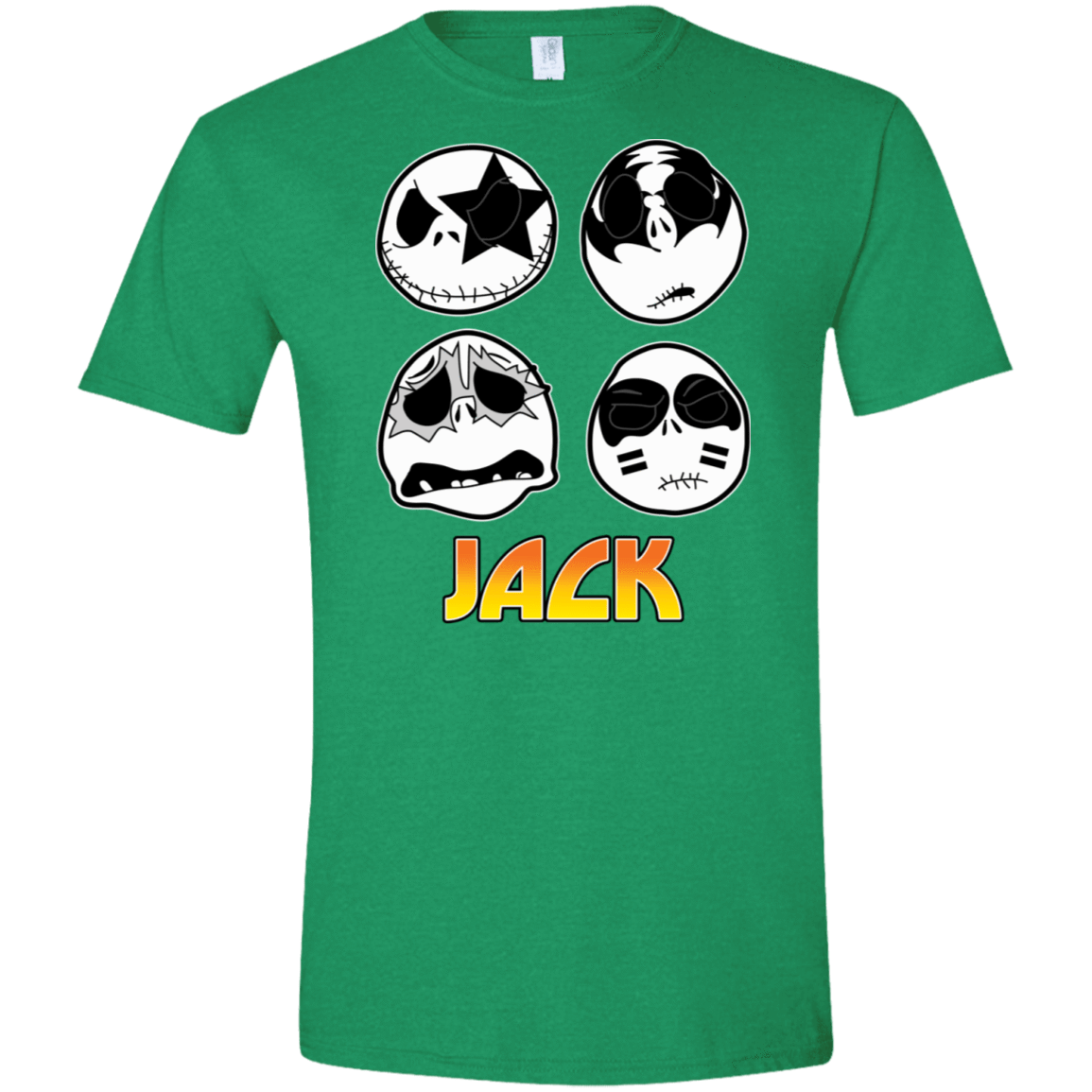 T-Shirts Heather Irish Green / S JACK Gave Rock and Roll to You Men's Semi-Fitted Softstyle