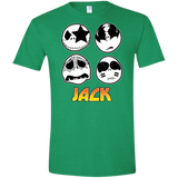 T-Shirts Heather Irish Green / S JACK Gave Rock and Roll to You Men's Semi-Fitted Softstyle