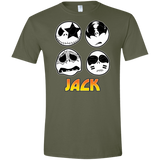 T-Shirts Military Green / S JACK Gave Rock and Roll to You Men's Semi-Fitted Softstyle