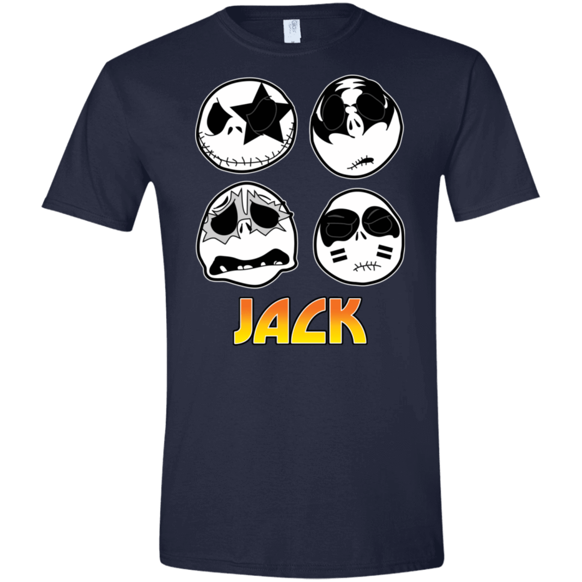 T-Shirts Navy / X-Small JACK Gave Rock and Roll to You Men's Semi-Fitted Softstyle