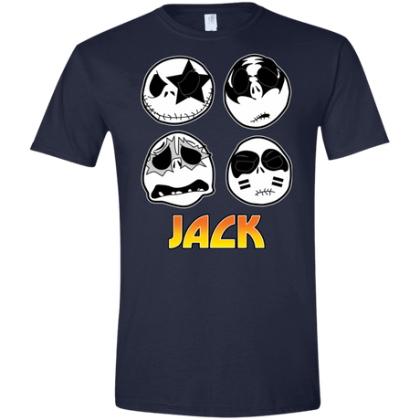 T-Shirts Navy / X-Small JACK Gave Rock and Roll to You Men's Semi-Fitted Softstyle