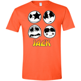 T-Shirts Orange / S JACK Gave Rock and Roll to You Men's Semi-Fitted Softstyle