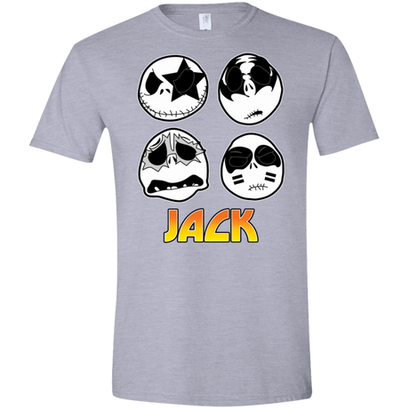 T-Shirts Sport Grey / X-Small JACK Gave Rock and Roll to You Men's Semi-Fitted Softstyle