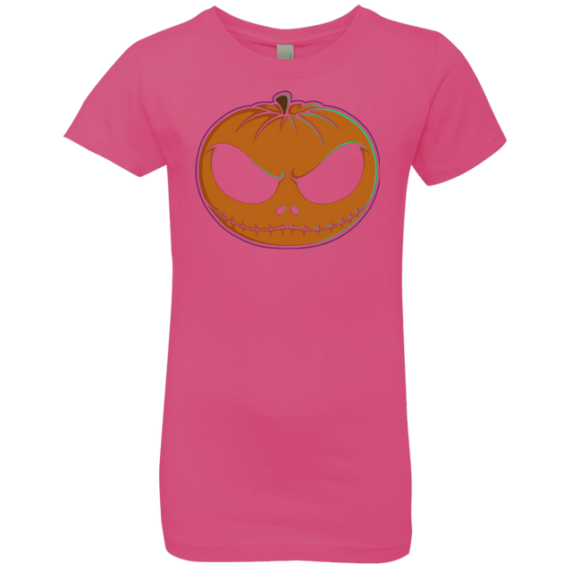 T-Shirts Hot Pink / YXS Jack O'Lantern Girls Premium T-Shirt