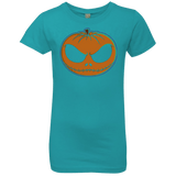 T-Shirts Tahiti Blue / YXS Jack O'Lantern Girls Premium T-Shirt