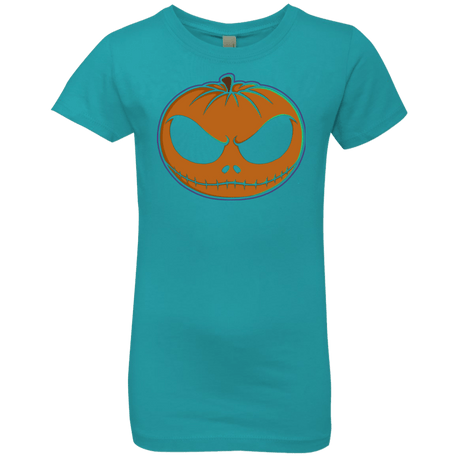 T-Shirts Tahiti Blue / YXS Jack O'Lantern Girls Premium T-Shirt