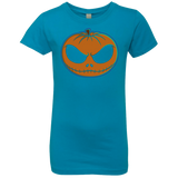 T-Shirts Turquoise / YXS Jack O'Lantern Girls Premium T-Shirt