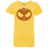 T-Shirts Vibrant Yellow / YXS Jack O'Lantern Girls Premium T-Shirt