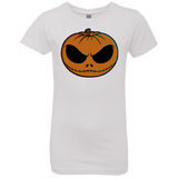 T-Shirts White / YXS Jack O Lantern Girls Premium T-Shirt