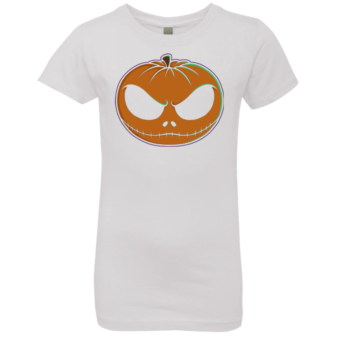 T-Shirts White / YXS Jack O'Lantern Girls Premium T-Shirt