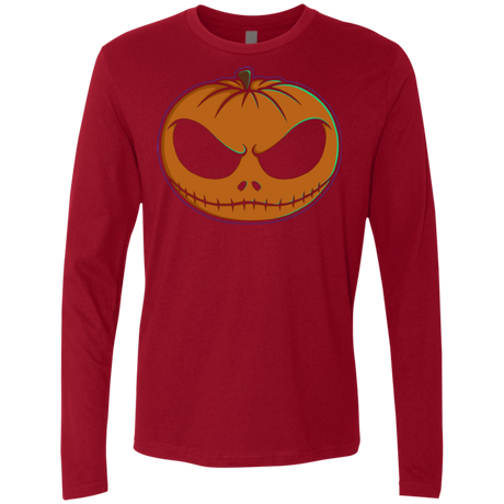 T-Shirts Cardinal / Small Jack O'Lantern Men's Premium Long Sleeve