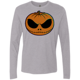T-Shirts Heather Grey / Small Jack O Lantern Men's Premium Long Sleeve