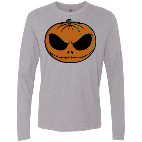 T-Shirts Heather Grey / Small Jack O Lantern Men's Premium Long Sleeve