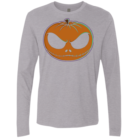 T-Shirts Heather Grey / Small Jack O'Lantern Men's Premium Long Sleeve