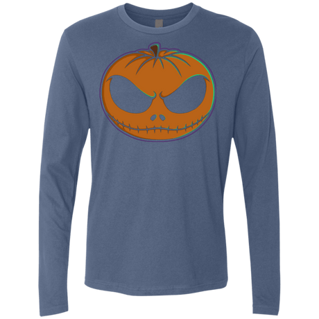 T-Shirts Indigo / Small Jack O'Lantern Men's Premium Long Sleeve