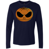 T-Shirts Midnight Navy / Small Jack O Lantern Men's Premium Long Sleeve