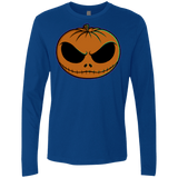 T-Shirts Royal / Small Jack O Lantern Men's Premium Long Sleeve