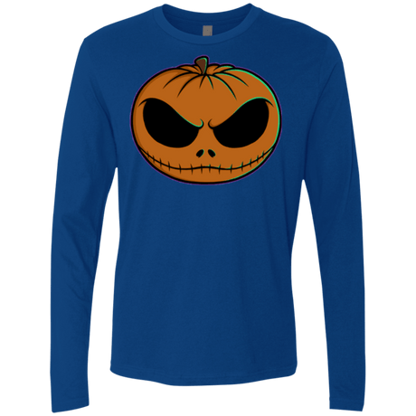 T-Shirts Royal / Small Jack O Lantern Men's Premium Long Sleeve