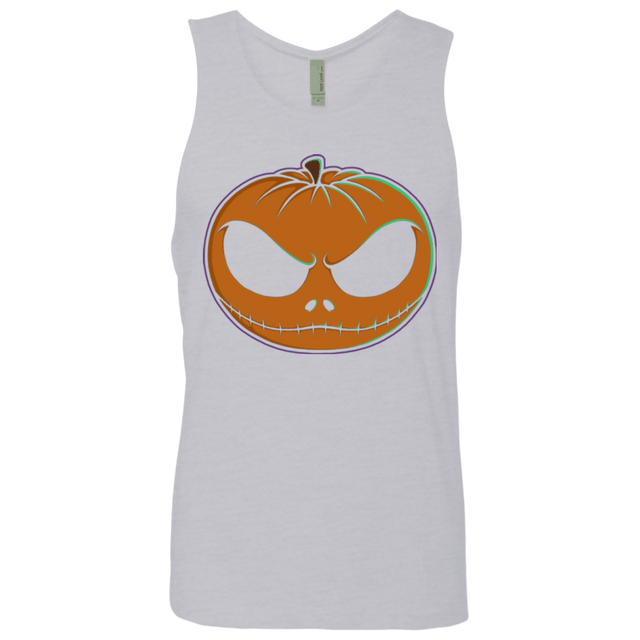 T-Shirts Heather Grey / Small Jack O'Lantern Men's Premium Tank Top