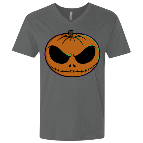 T-Shirts Heavy Metal / X-Small Jack O Lantern Men's Premium V-Neck