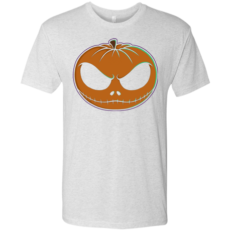 T-Shirts Heather White / Small Jack O'Lantern Men's Triblend T-Shirt