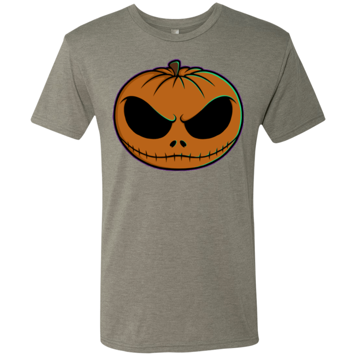 T-Shirts Venetian Grey / Small Jack O Lantern Men's Triblend T-Shirt