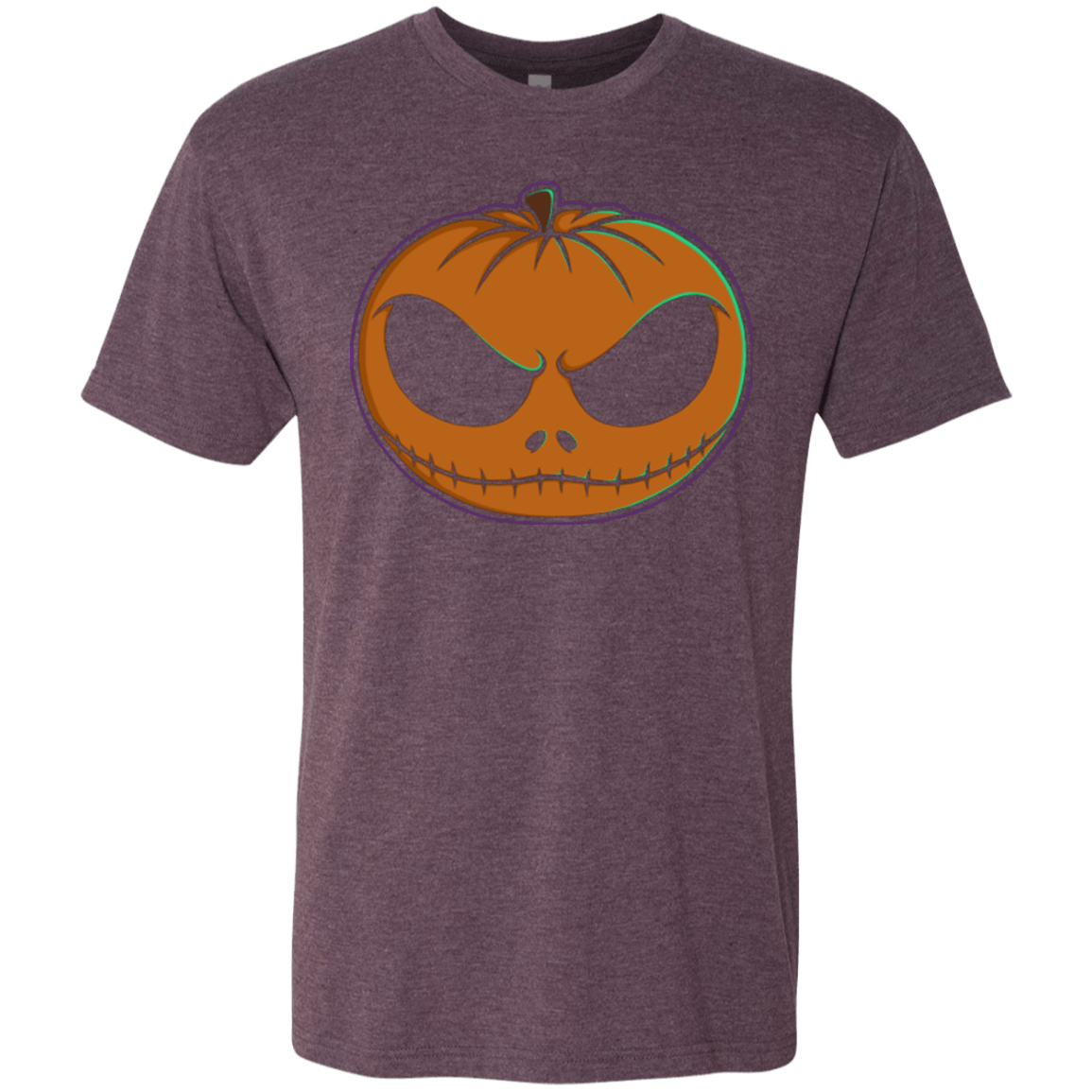 T-Shirts Vintage Purple / Small Jack O'Lantern Men's Triblend T-Shirt