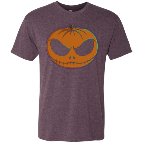 T-Shirts Vintage Purple / Small Jack O'Lantern Men's Triblend T-Shirt