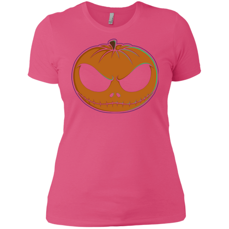 T-Shirts Hot Pink / X-Small Jack O'Lantern Women's Premium T-Shirt