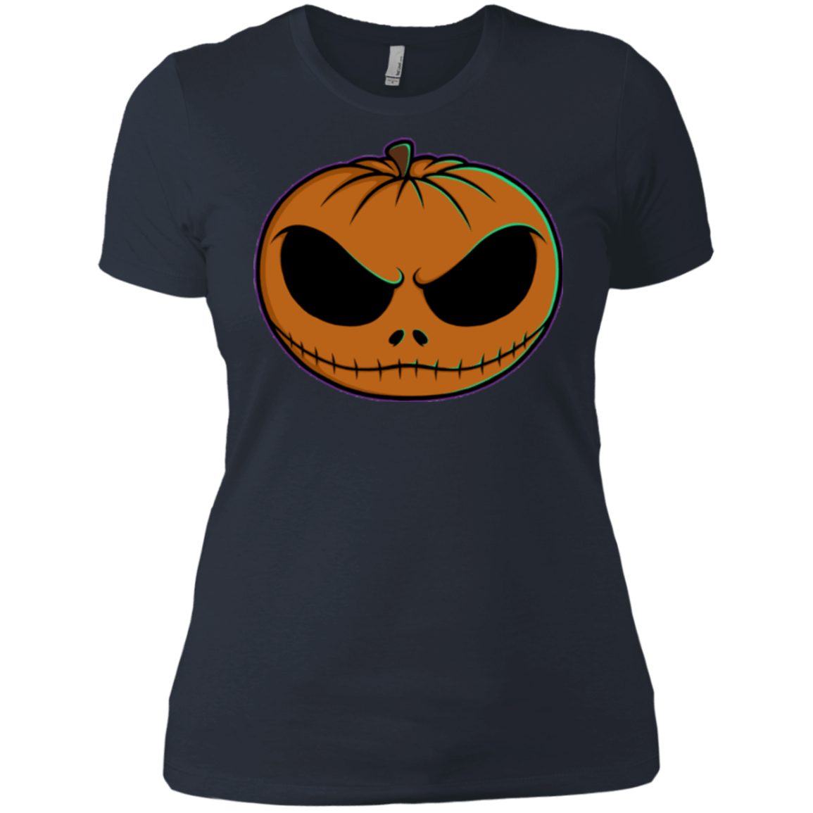 T-Shirts Indigo / X-Small Jack O Lantern Women's Premium T-Shirt
