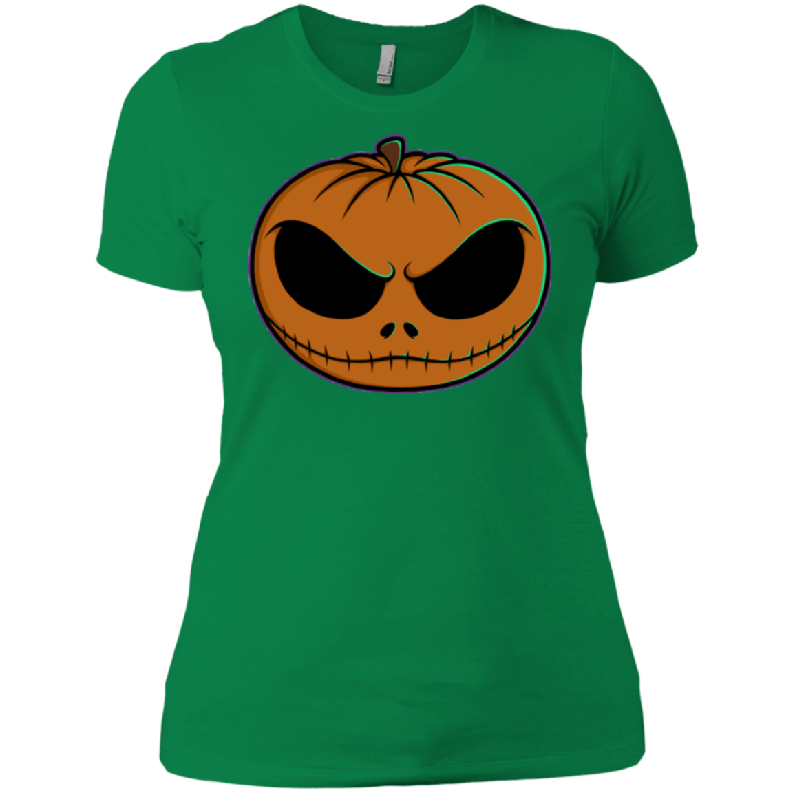 T-Shirts Kelly Green / X-Small Jack O Lantern Women's Premium T-Shirt