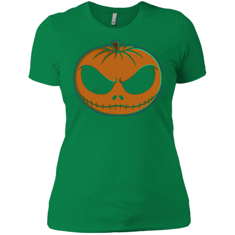 T-Shirts Kelly Green / X-Small Jack O'Lantern Women's Premium T-Shirt