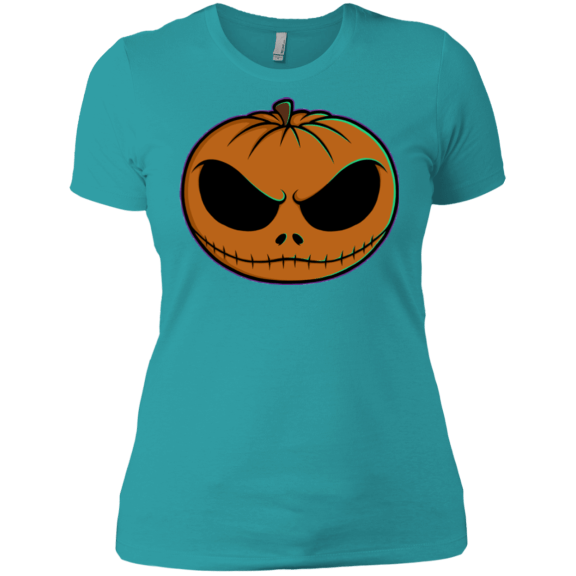 T-Shirts Tahiti Blue / X-Small Jack O Lantern Women's Premium T-Shirt